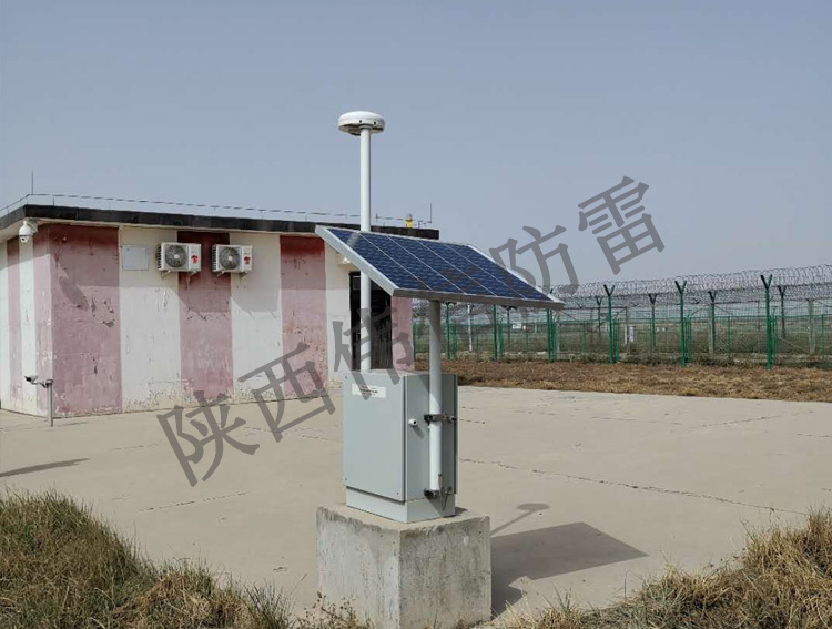 機場雷電預警系統(tǒng)現(xiàn)場圖1