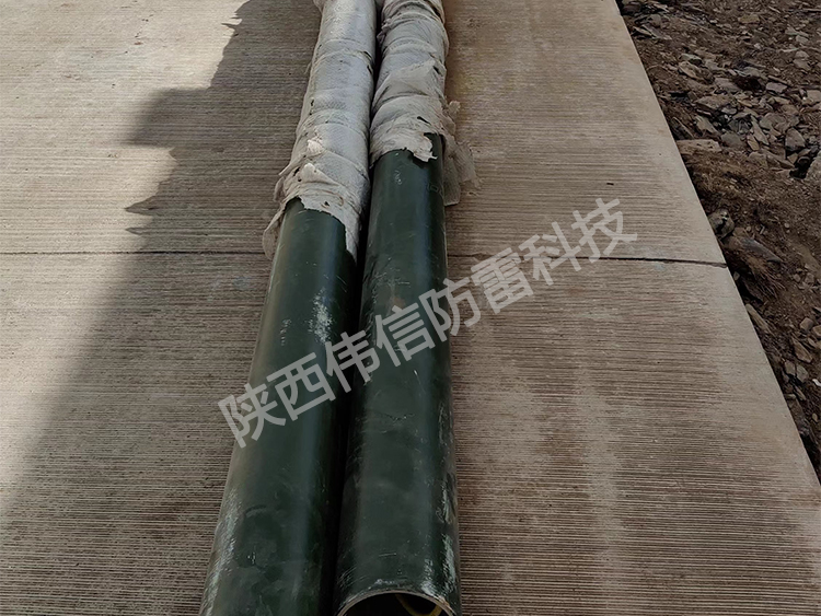24米獨(dú)立雷達(dá)站玻璃鋼避雷針，抗干擾防側(cè)閃絕緣玻璃鋼避雷針產(chǎn)品展示四