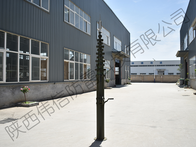 20米電動(dòng)升降桅桿，車(chē)載升降桅桿，高位升降桅桿